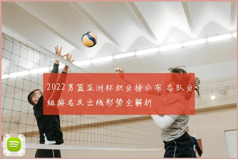 2022男篮亚洲杯积分榜公布 各队分组排名及出线形势全解析